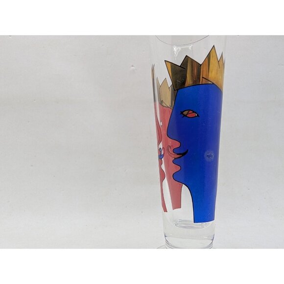 Rare Ritzenhoff Shot Glass 4.5” Schnapps by Artist Ambrogio Pozzi 1997 READ - Picture 6 of 12